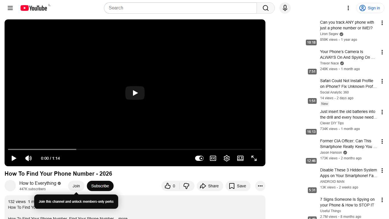 How To Find Your Phone Number - 2026 - YouTube
